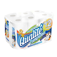 Imagem do produto Papel Higiênico Folha Dupla Qualité pacote c/ 12 rolos